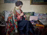 Картини з Херсона, які дивом залишилися неушкодженими від рук окупантів, були представлені у Києві. 21