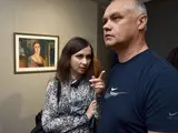 Картини з Херсона, які дивом залишилися неушкодженими від рук окупантів, були представлені у Києві. 23