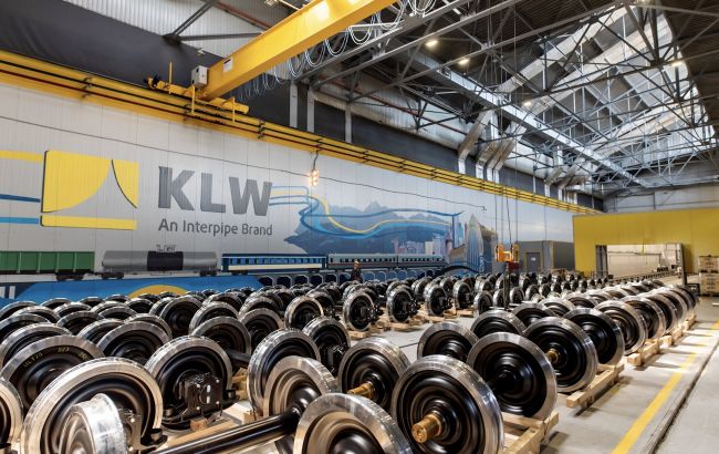 Компанія Інтерпайп здійснює постачання пасажирських коліс для залізничного транспорту в Сполучених Штатах Америки. Яка інформація відома про це? 1
