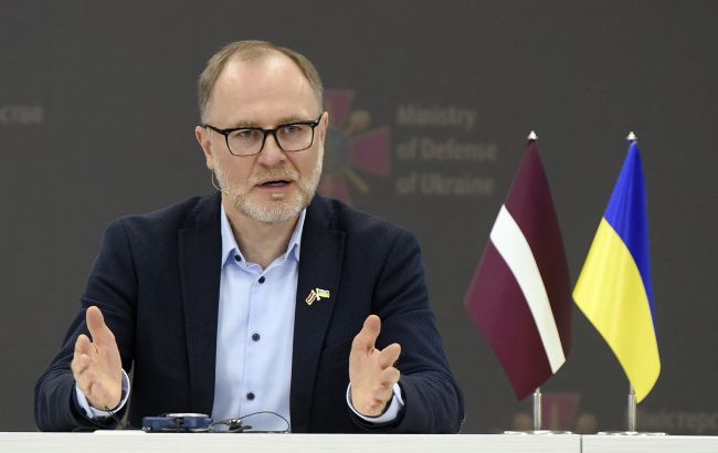 Міністр оборони Латвії подав у відставку через українські безпілотники. Міністр оборони Латвії подав у відставку через українські безпілотники. 1