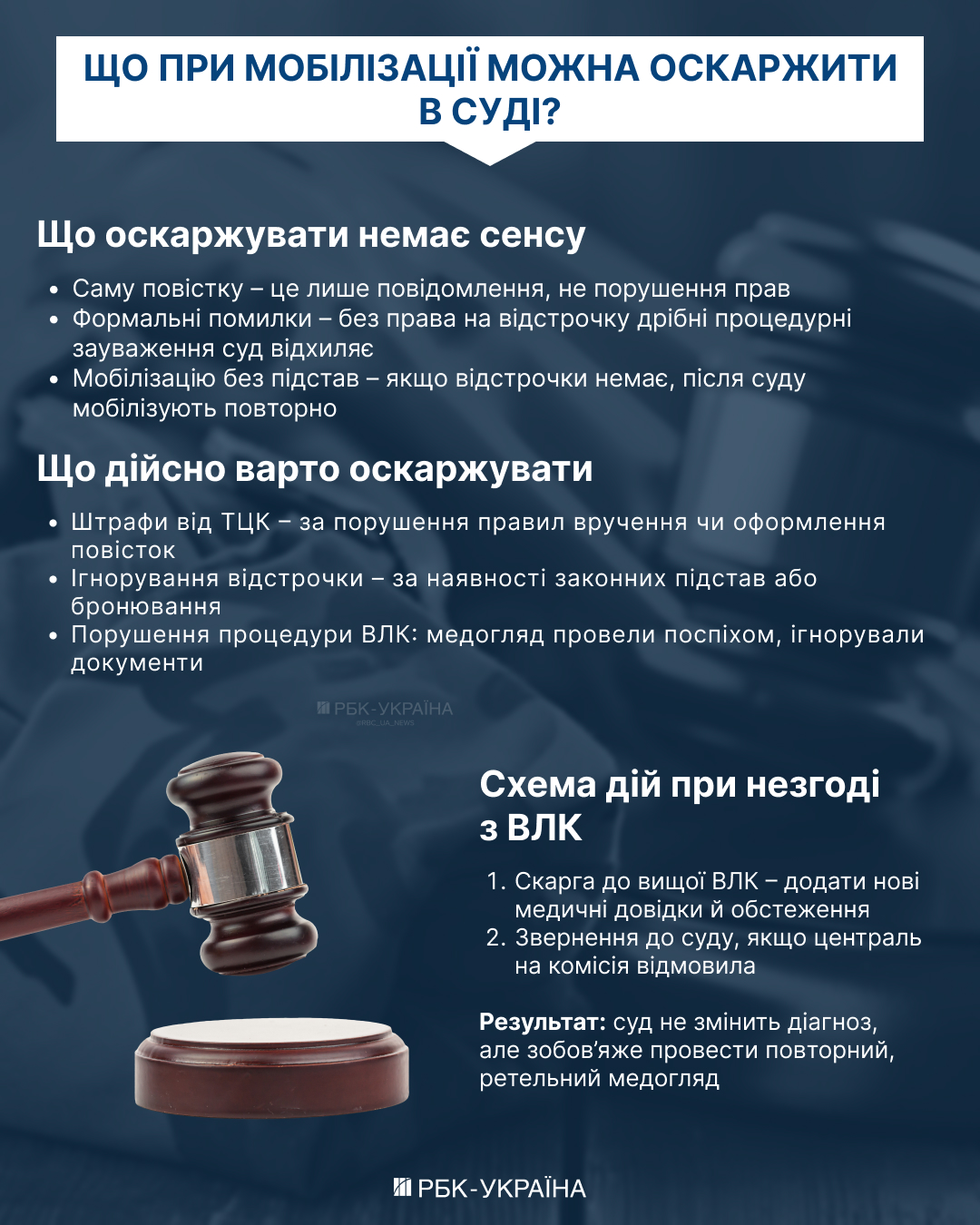 Оскарження рішень територіальних центрів комплектування та військово-лікарських комісій: ефективність та пояснення юриста. 2