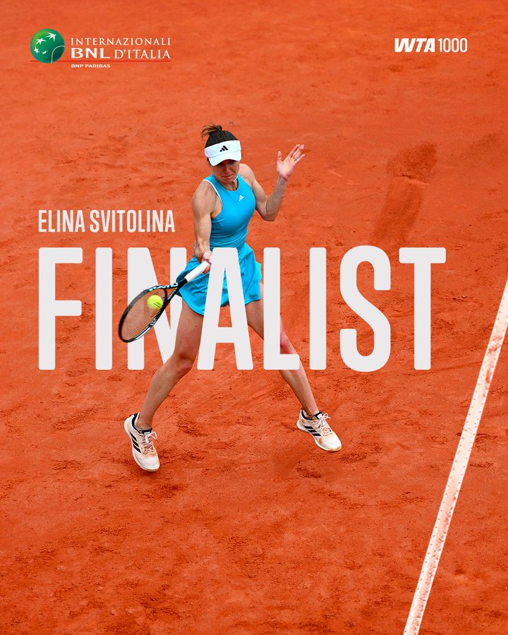 Свитоліна та Свьонтек на WTA 1000 в Римі - огляд та звіт про матч 14 травня. 2