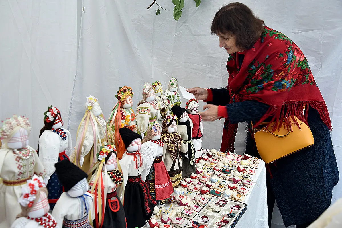 У Києві впродовж вихідних пройшов Ярмарок народного мистецтва, який відбувся в Музеї Гончара. 4