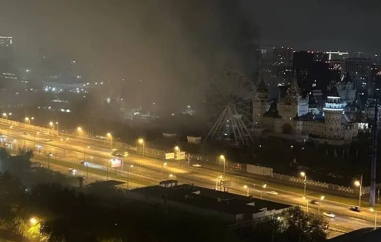 У Москві горить Кремль Ізмайлівський 1