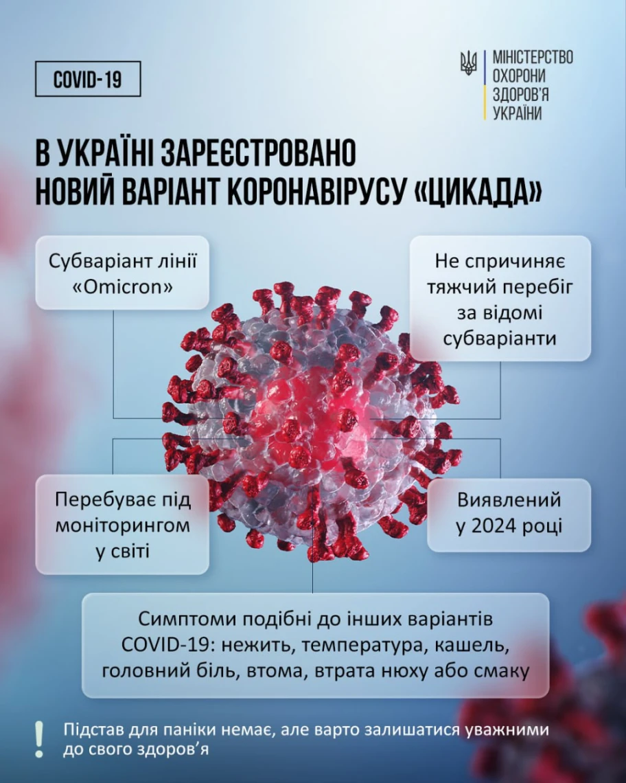 В Україні зафіксували перший випадок нового штаму коронавірусу. 2