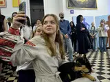 Виставка Disco Art у Національному художньому музеї України представила поєднання живопису та музики - фото. 40