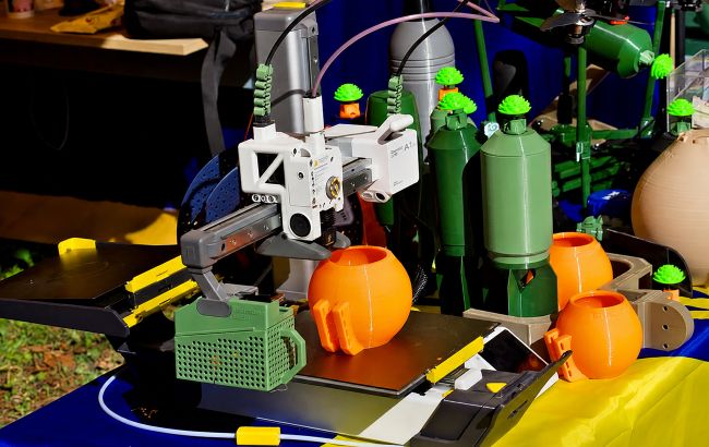 Логістичні підрозділи виготовляють на 3D-принтерах 40% компонентів для техніки. 1