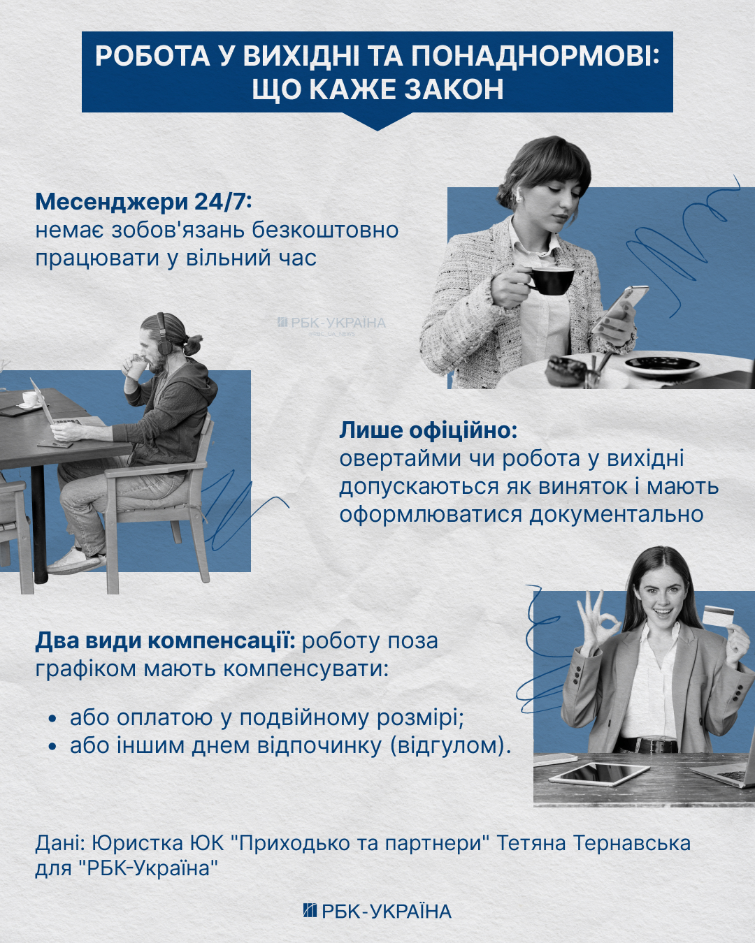 Праця у вихідні дні: як має здійснюватися оплата та в яких випадках надається вихідний, роз'яснення юриста. 2