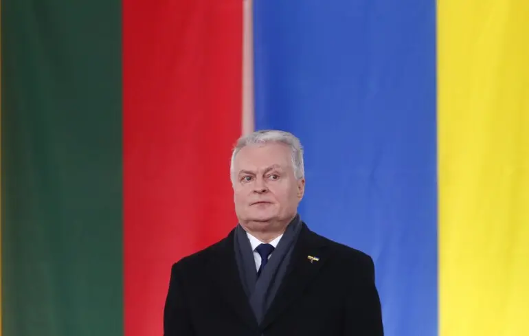 Президент Литви Гітанас Науседа висловив свою позицію щодо мирних переговорів з Росією. 1