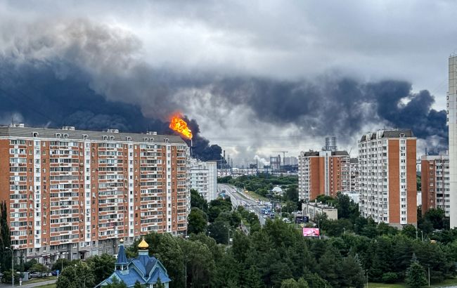 Удар по фондовому ринку Росії стався 18 червня внаслідок атаки на Москву. 1