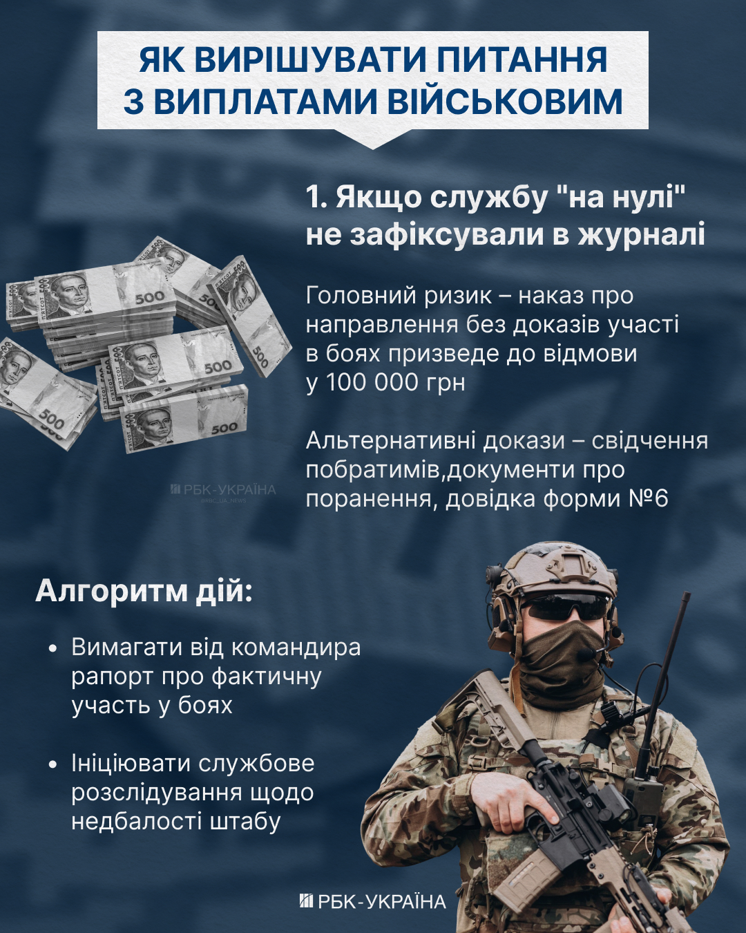 Виплати військовим затримуються - що робити, якщо не надають бойові 100 000? Виплати військовим затримуються - що робити, якщо не надають бойові 100 000? 2