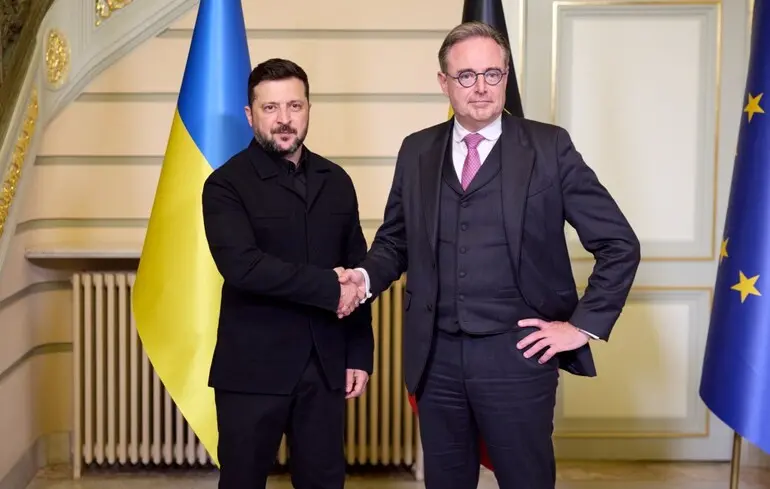 Зеленський та прем'єр-міністр Бельгії оголосили про новий пакет оборонної допомоги, що включає PURL та винищувачі F-16 для України. 1
