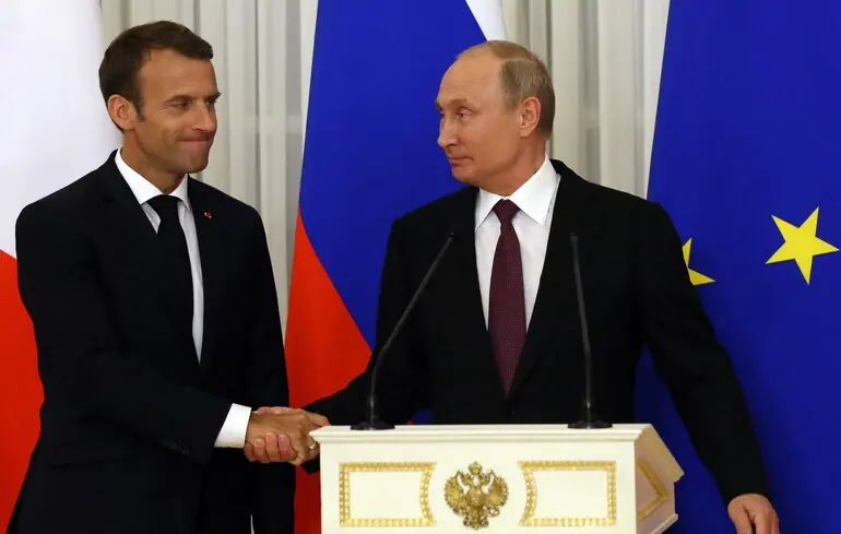 Путін посередник на Близькому Сході – Макрон розкритикував цю ідею – новини Україна 1